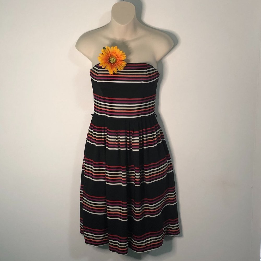 White House Black Market Cocktail Dress Black